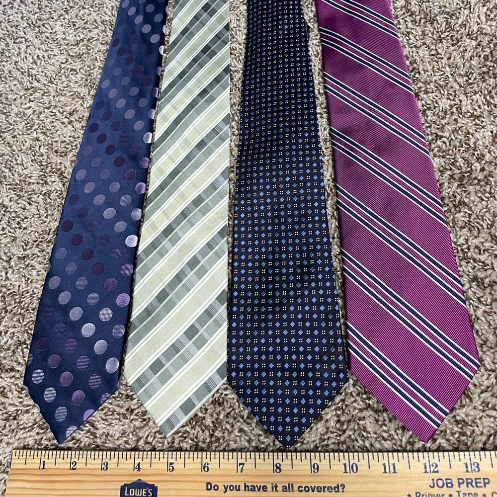 Men’s Neck Ties Bundle of 4